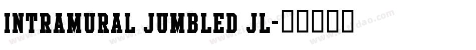 Intramural Jumbled JL字体转换